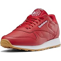 Reebok Men's Classic Leather Running Shoes Chalk/Vecblu